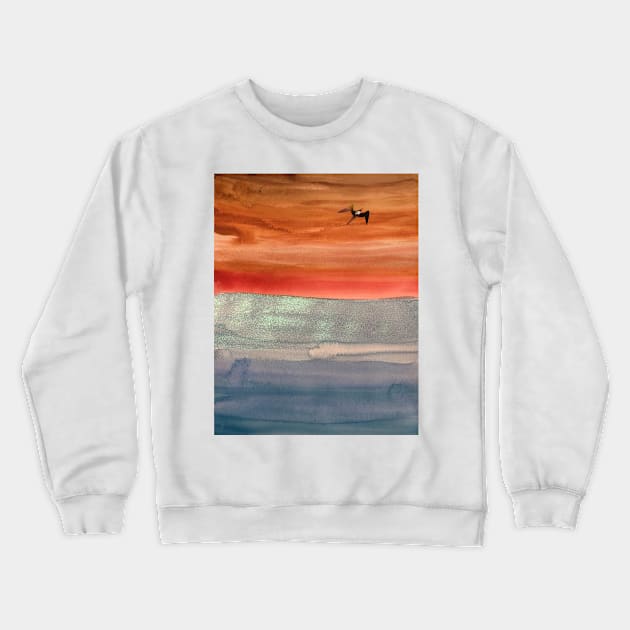 Frigate Bird Crewneck Sweatshirt by ElizaC